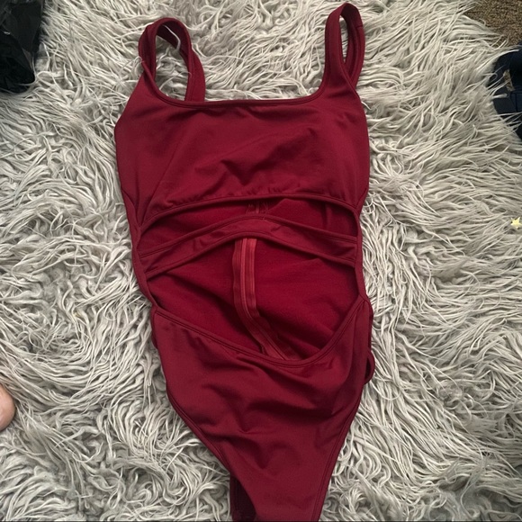 Red Bodysuit - Picture 2 of 2